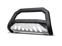 Armordillo 2008-2020 Toyota Sequoia AR Bull Bar - Matte Black W/Aluminum Skid Plate - Armordillo USA by I3 Enterprise Inc.