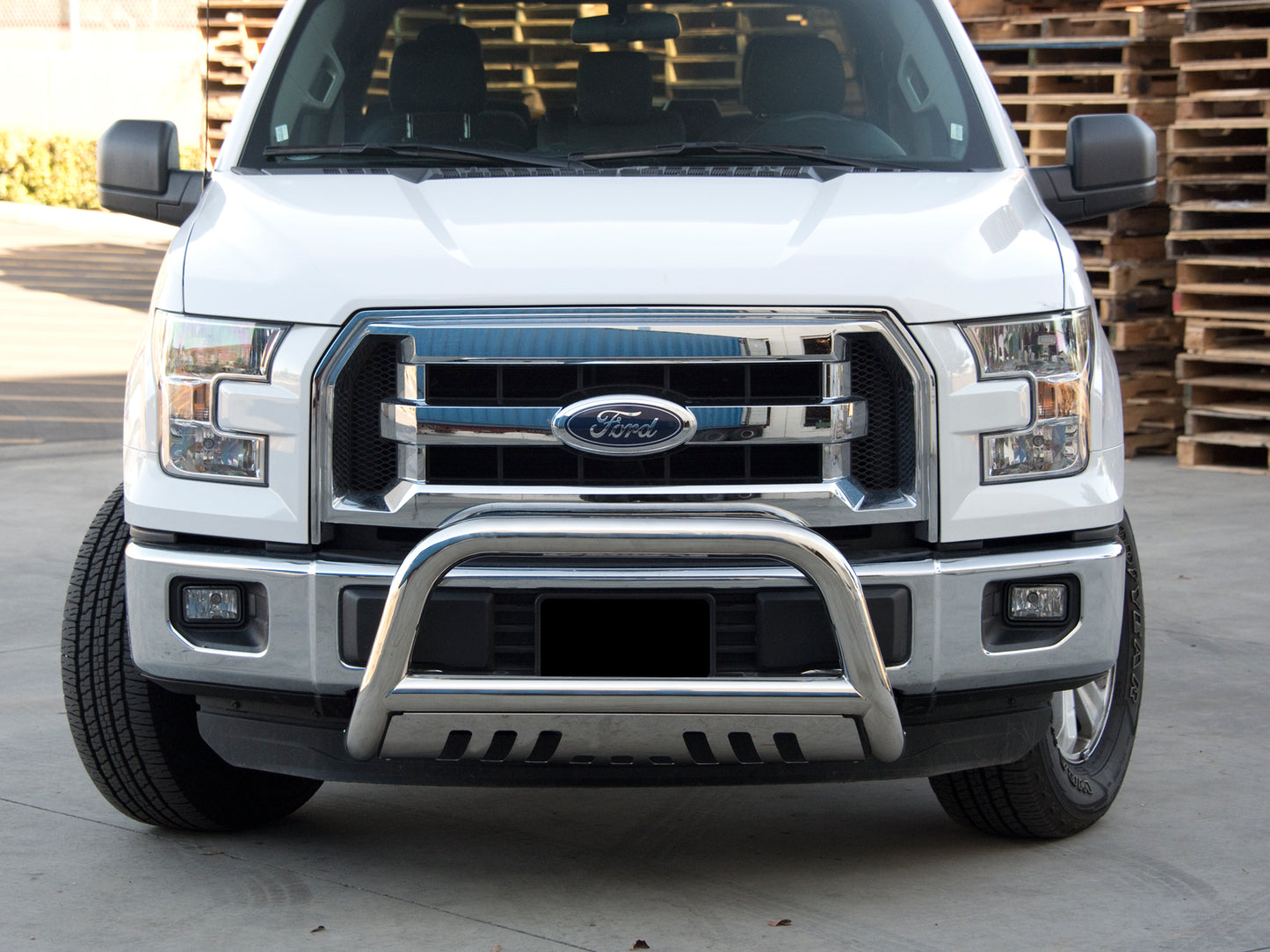 Armordillo 2007-2013 Chevy Silverado 1500 Classic Bull Bar - Polished - Armordillo USA by I3 Enterprise Inc. 