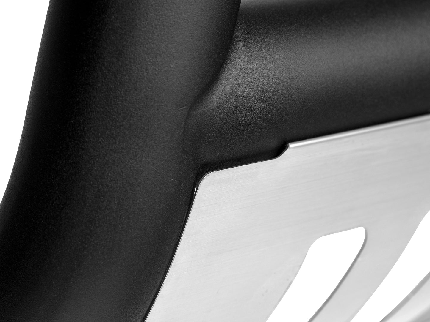 Armordillo 2007-2014 Cadillac Escalade Classic Bull Bar - Matte Black W/Aluminum Skid Plate - Armordillo USA by I3 Enterprise Inc. 