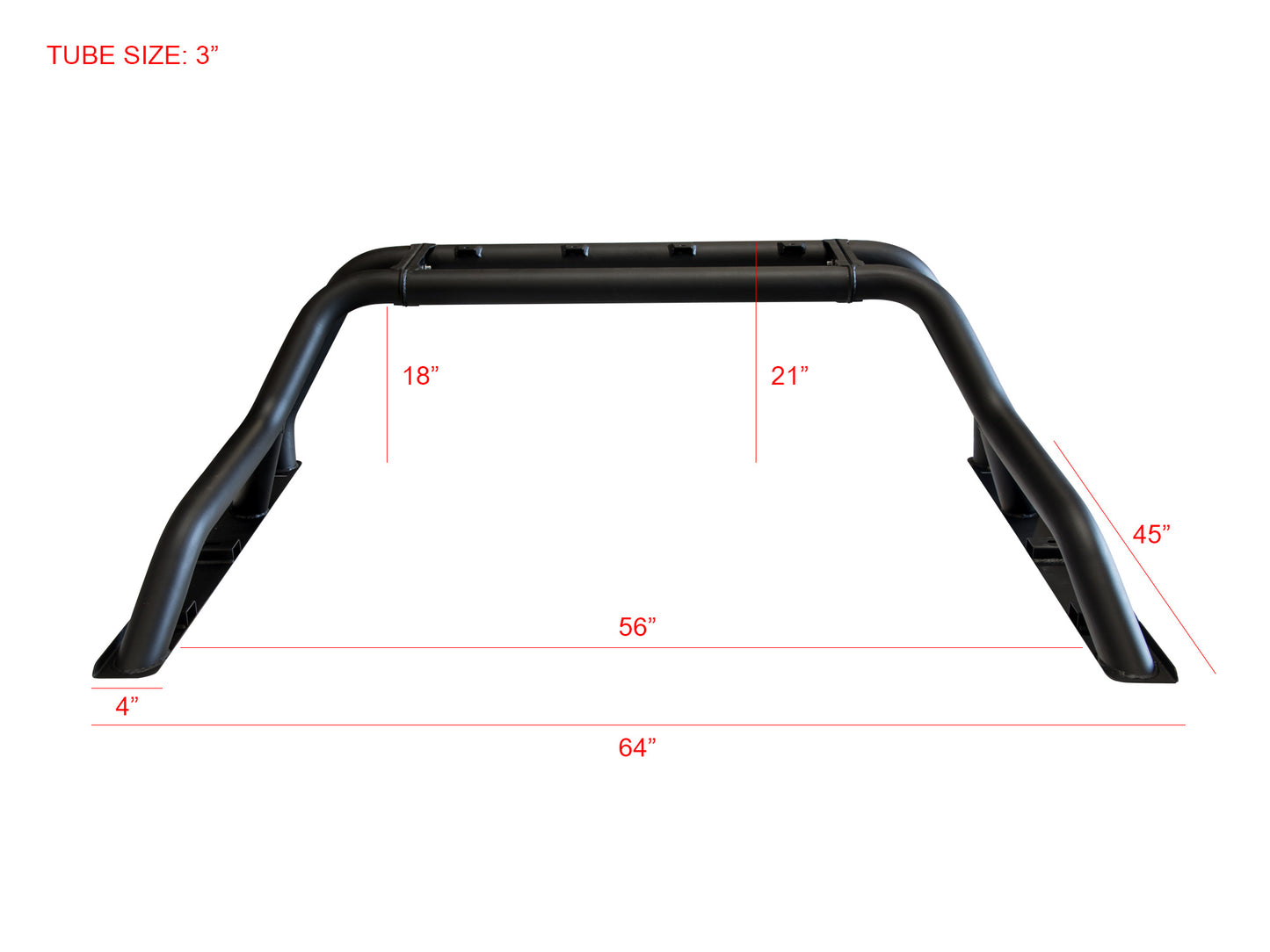 Armordillo CR1 Chase Rack For Mid Size Trucks