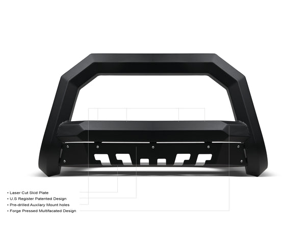 Armordillo 2019-2022 Ford Ranger Rayden Bull Bar w/Parking