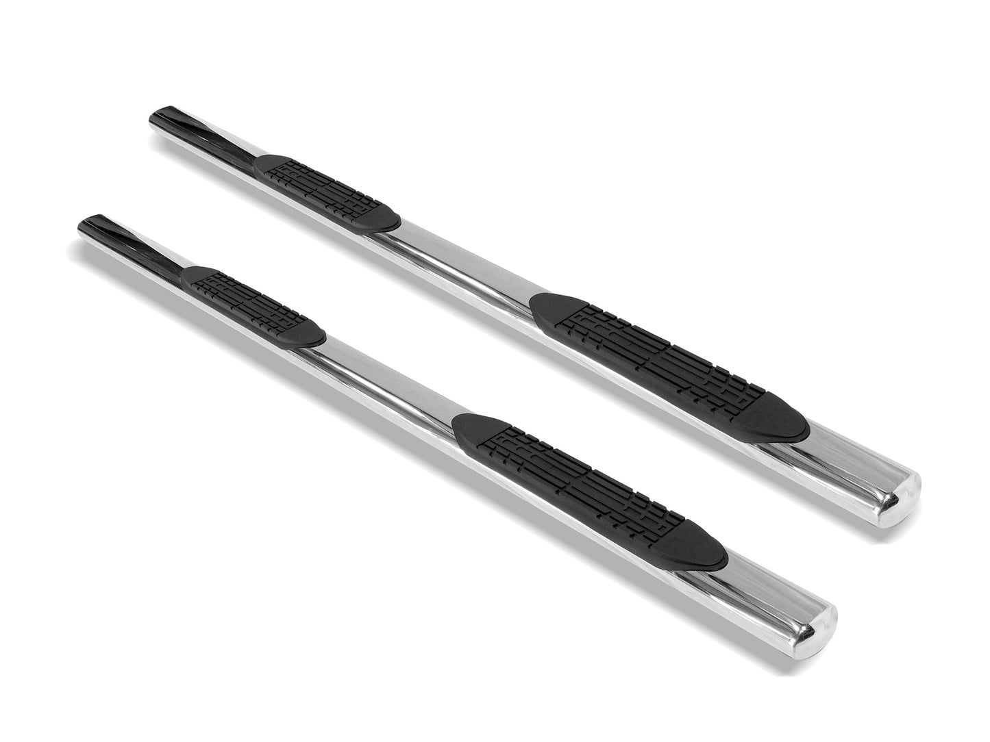 Armordillo 1999-2013 Chevy Silverado - Crew Cab - Body Mount 4" Oval Step Bar -Polished - Armordillo USA by I3 Enterprise Inc. 