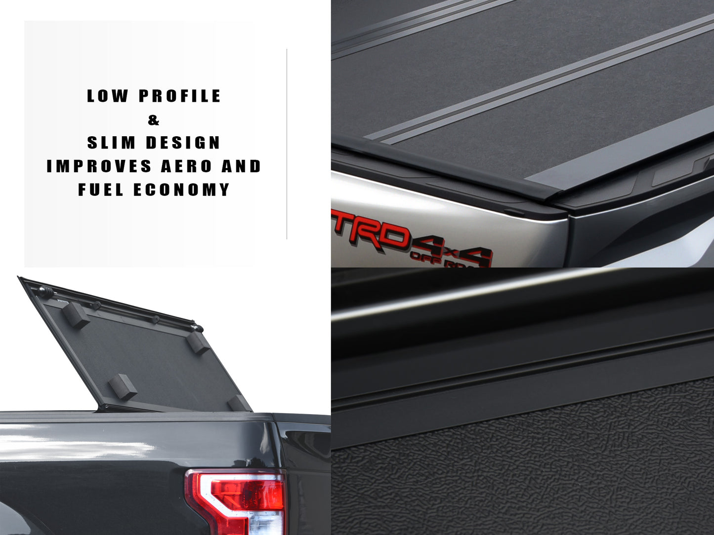 Armordillo 2007-2013 Chevy Silverado/GMC Sierra 1500 CoveRex TFX Series Folding Truck Bed Tonneau Cover (5.8 Ft Bed)