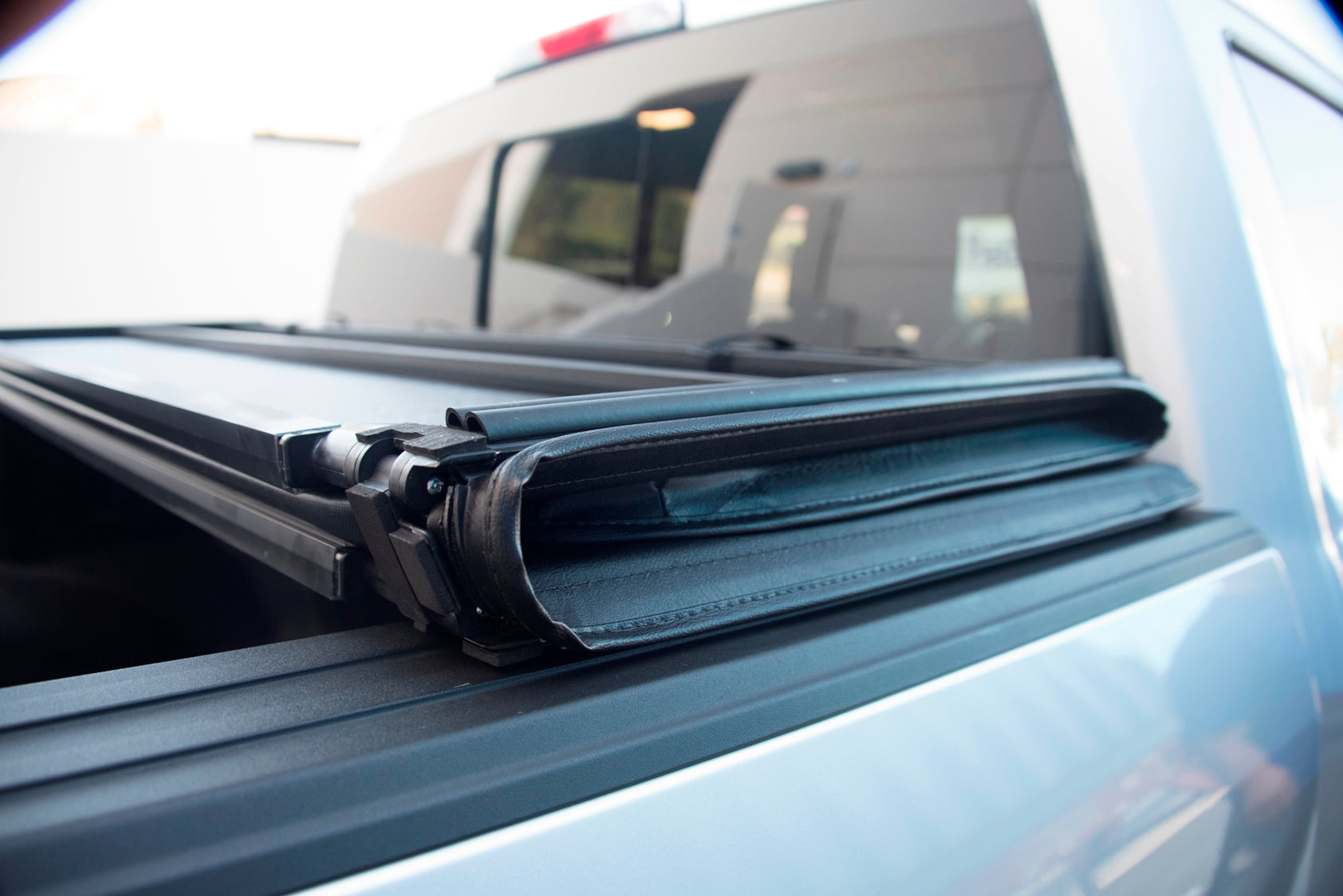 Armordillo 2016-2020 Toyota Tacoma CoveRex TF Series Folding Truck Bed Tonneau Cover (5 FT Bed) - Armordillo USA by I3 Enterprise Inc. 